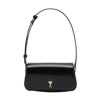 Ami Shoulder Bags, female, Black, Size: ONE SIZE Paris Paris Top Handle Bag