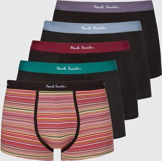 Paul Smith Set 5 boxer in cotone a righe