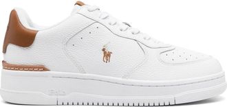 Polo Ralph Lauren Casual Sneakers - Dames - Sneakers - Wit - 37 EU - Leer - Schoenen