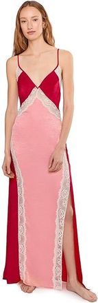 Free People Some Kind Of Love Maxi Sl Womens Underwear Sweetie Pink Combo : MD (Womens 8-10), Polyester