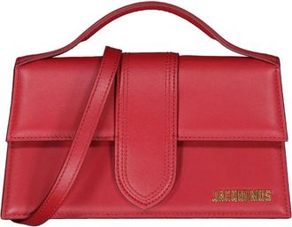 Jacquemus Le Grand Bambino Bag - Dames - Handtassen - Rood - ONE Size - Leer - Tassen