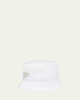 Prada Mens Nylon Bucket Hat