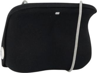 Chanel Pre-owned Cross Body Bags, female, Black, Size: ONE SIZE Pre-owned Vintage Cross Body Bag