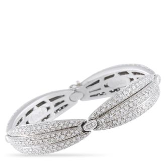 Damiani 18K White Gold 8.0ct Diamond Bracelet DM02-090226