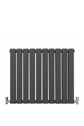 MonsterShop Designer Flat Panel Radiators Anthracite Grey 600mm x 700mm