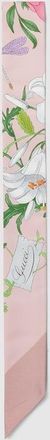 Gucci Printed Silk Twill Ribbon, Pink