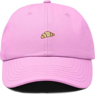 Dalix Croissant Dad Cap in Light Pink at Nordstrom
