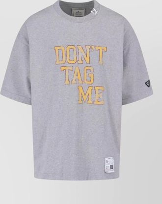 Miharayasuhiro crew neck t shirt short sleeves print