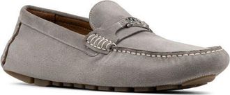 Donald J Pliner Bit Driving Loafer in Cloud Grey at Nordstrom, Size 10.5