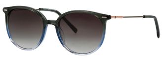 Humphrey's Sonnenbrille HUMPHREY&acute;S EYEWEAR Modell 585345, Herren, gr&uuml;n, blau, leicht gl&auml;nzend, leicht transparent, Sonnenbrillen Sonnenbrille, Form Karree/Eckig,
