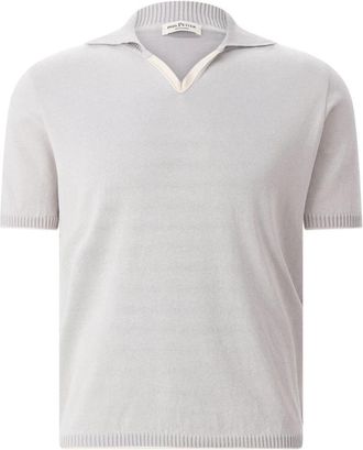 Phil Petter Polo Shirts - Heren - Polos - Grijs - L - Katoen - Tops
