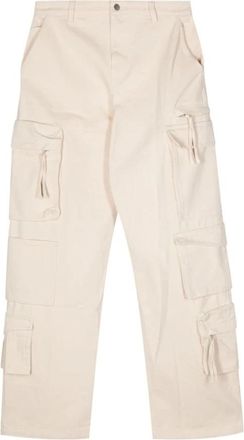 Axel Arigato Beige Cargo Jeans - Heren - Straight fit broeken - Beige - W30 - Katoen - Broeken