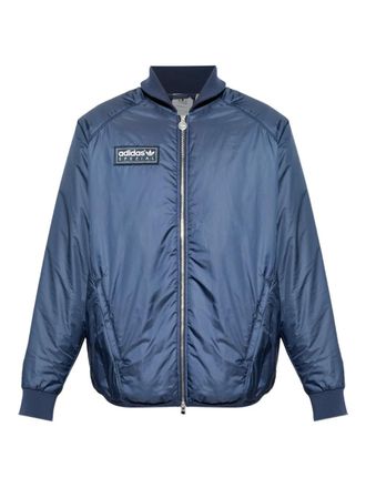 adidas Bramhope SPZL logo-patch jacket - Blue