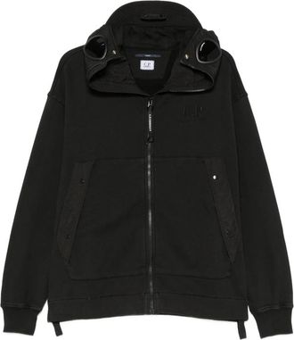 C.P. Company C. p. Company Goggle-detail Zip-up Sweatshirt