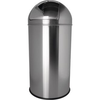 Helit Recipiente Para Residuos Con Trampilla Acero Inoxidable De