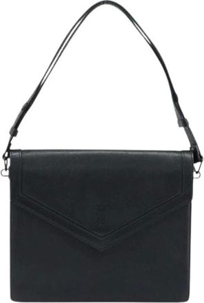 Saint Laurent Pre-owned Shoulder Bags, female, Black, Size: ONE SIZE Pre-owned Vintage Shoulder Bag