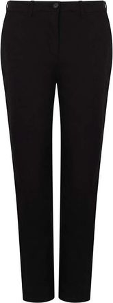 Henbury Womens/Ladies Stretch Chinos (10 UK) (Black)