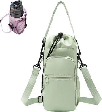 Generic Water Bottle Shoulder Bag-Outdoor Companion,Bottle Holder Pack with Phone Pocket,Large Capacity Crossbody Water Bottles Bag