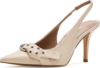Guess Prissie Womens Shoes Ivory : 6.5 M, Faux Leather