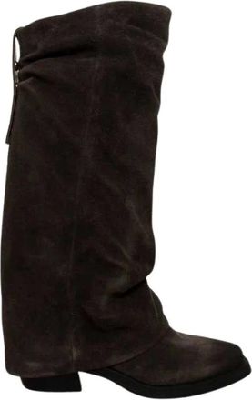 Ash Texano Leren Laars - Dames - Cowboylaarzen - Bruin - 40 EU - Leer - Schoenen