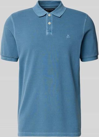 Marc O'Polo Poloshirt aus Baumwolle in Dunkelblau, Größe XXXL