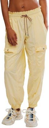 Free People FP Movement Rogue Paperbag Cargo Pants in Sunlit Yellow at Nordstrom Rack, Size Large