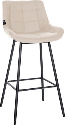 Clp Clp - Taburete De Bar Weston Crema Simil Cuero