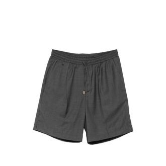BRIGLIA 1949 Molokaip Pleated Drawstring Shorts