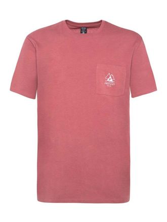 Protest T-Shirt PROTEST T-Shirt ISIAH, Herren, Gr. XL, rot (roan rougebordeaux), Obermaterial: 100% Baumwolle CO., Shirts T-Shirt