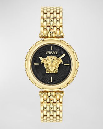 Versace 38mm Medusa Heritage Watch with Bracelet Strap