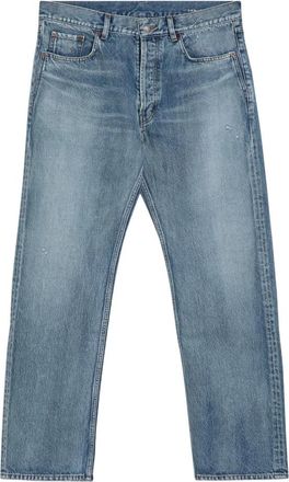 Saint Laurent Boyfriend Jeans - Heren - Regular Fit Jeans - Blauw - W32 - Katoen - Jeans