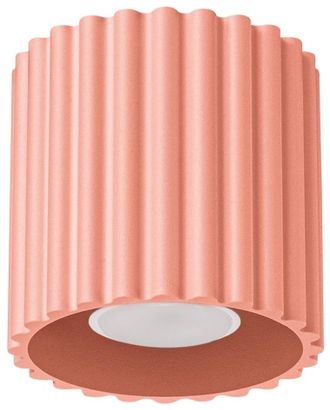 Sollux Lighting Design Deckenlampe Aura 1-Flammig (lang), Apricot