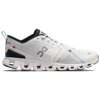 On Cloud X 3 Shift Textile Synthetic Mens Low Top Trainers - White Black - Size:UK 11.5