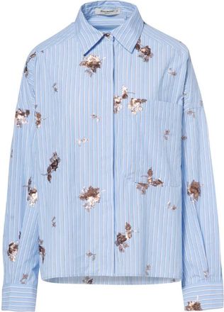 Beaumont Amsterdam Deborah Blouse - Dames - Blouses & Shirts - Blauw - Maat: L Katoen