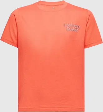 Psycho Bunny Kids Sydney Back Graphic Tee 802 HOT CORAL / L/14-16