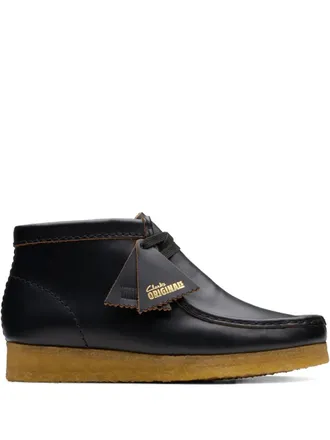 Clarks Wallabee leather boots - Black