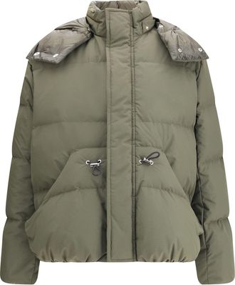 sacai Puffer Jacket With Removable Hood
