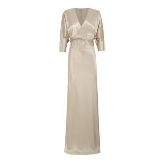 Cortana Gowns, female, Beige, S, Amara, dress champagne