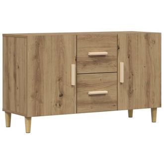 Berkfield Home Sideboard Artisan Oak 100x36x60 cm Engineered Wood in Brown | Size: 100 x 36 x 60 cm