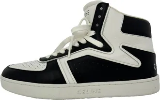 Celine Celine Mens Leather Trainer Ct-01 High-Top Sneaker (Authentic Pre-Loved)