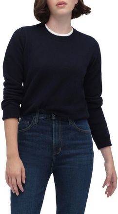 Favorite Daughter The Favorite Cashmere Sweater in Navy at Nordstrom, Size X-Small