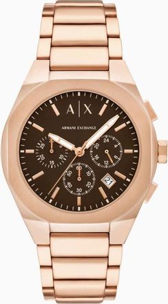 A|X Armani Exchange Sync Chronograph Quartz Brown Dial Mens Watch AX4188