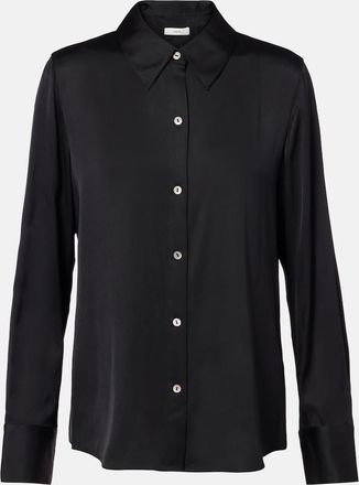 Vince Silk-blend satin shirt