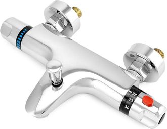 OEM Grifo Mezclador Termost&aacute;tico Para Ducha, Temperatura Constante, Salida G1/2, F&aacute;cil Control Para El Ba&ntilde;o