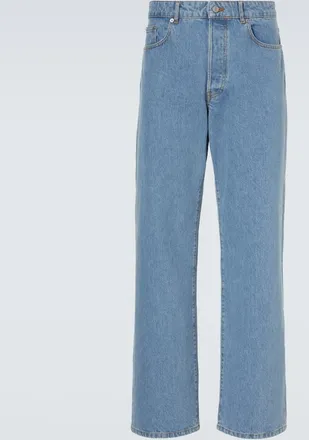 Dries Van Noten Logo straight jeans