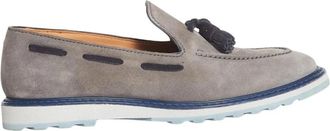 Lo.White Klassieke Mocassin Schoenen - Heren - Bootschoenen - Grijs - 39 EU - Schoenen