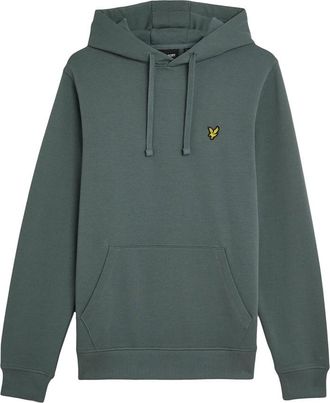 Lyle & Scott Pullover Hoodie - Heren - Hoodies - Groen - M - Katoen - Hoodies & sweatvesten