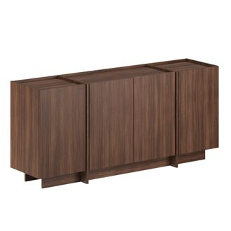 Habitat et Jardin Credenza In Legno dorma - 180 X 45 X 80 Cm - Noce Milano