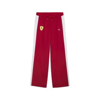 Puma Pantaloni oversize Piloti Scuderia Ferrari T7 2025 da uomo, Accessori, Rosso, XL