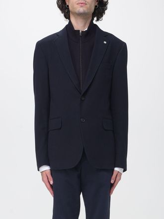 Manuel Ritz Jacket Men color Blue